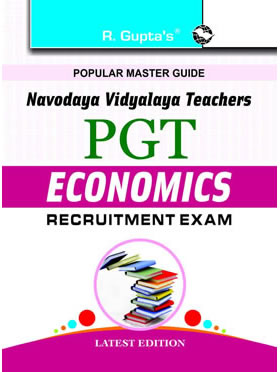 RGupta Ramesh Navodaya Vidyalaya: PGT (Economics) Recruitment Exam Guide English Medium